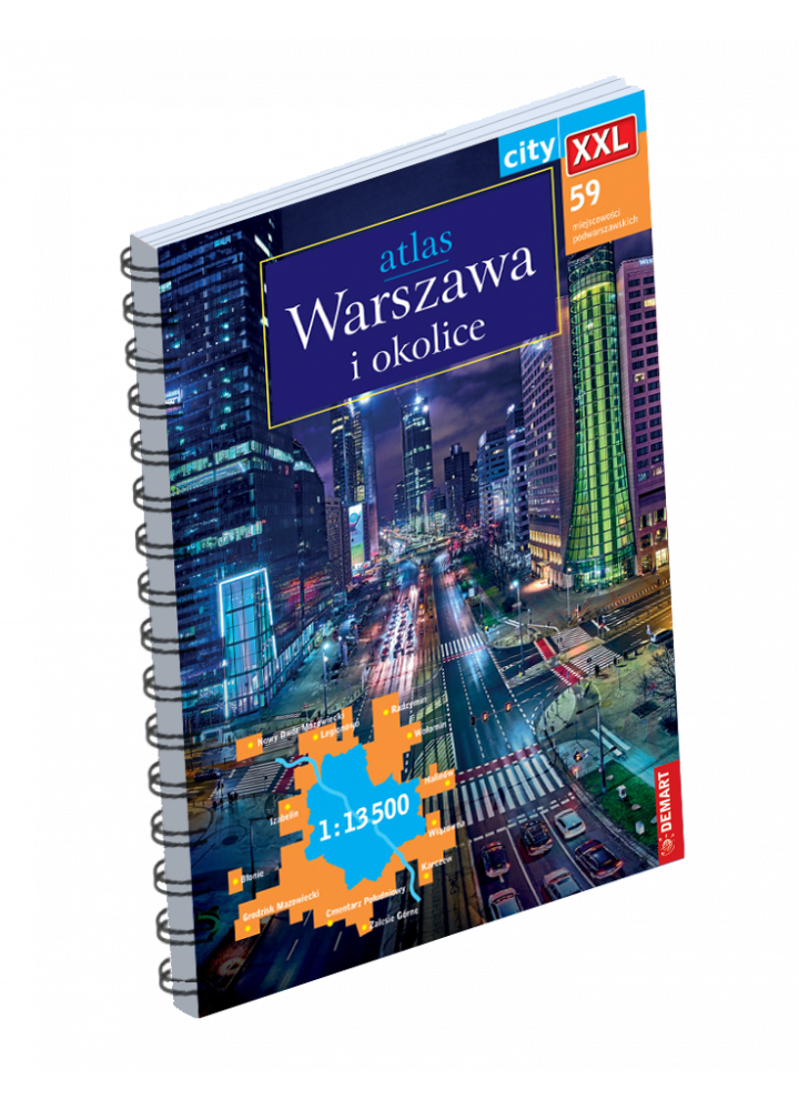 Atlas Warszawa i okolice