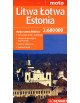 Litwa, Łotwa, Estonia – mapa samochodowa