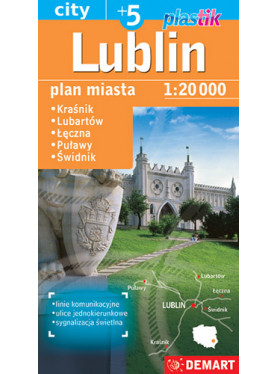 Lublin +5 - Plan miasta