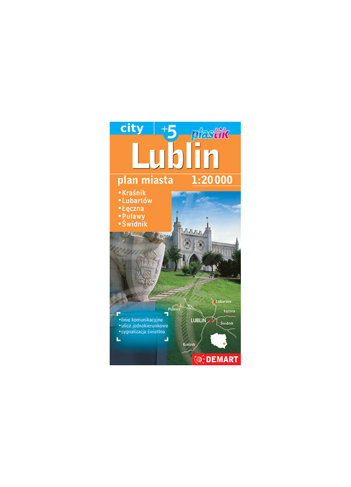 Lublin +5 - Plan miasta