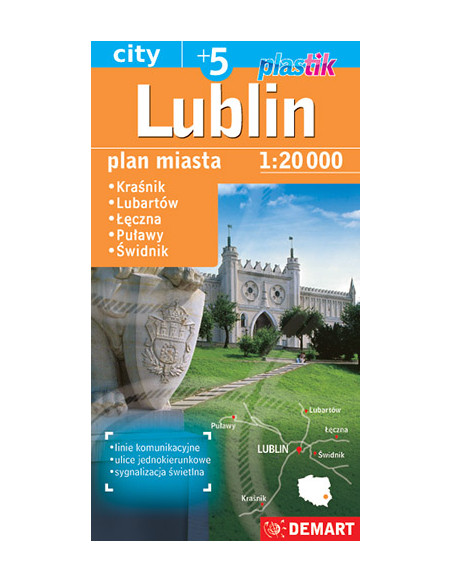 Lublin +5 - Plan miasta