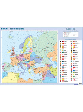 Europa - mapa polityczna - Pisakiem po mapie