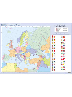 Europa - mapa polityczna - Pisakiem po mapie