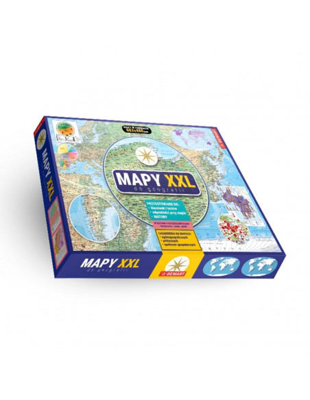 Mapy XXL - zestaw do geografii