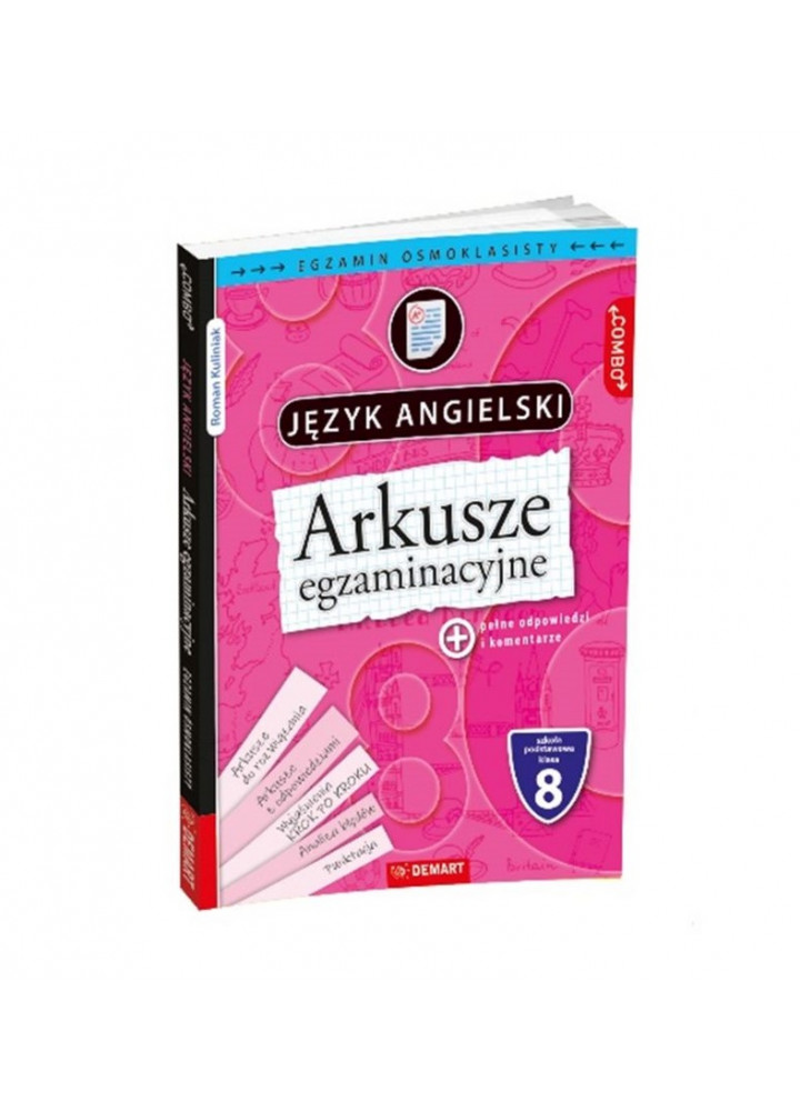 Arkusze egzaminacyjne z j. angielskiego dla 8-klasisty