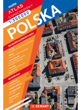 Atlas Samochodowy Polski 1:300tys.