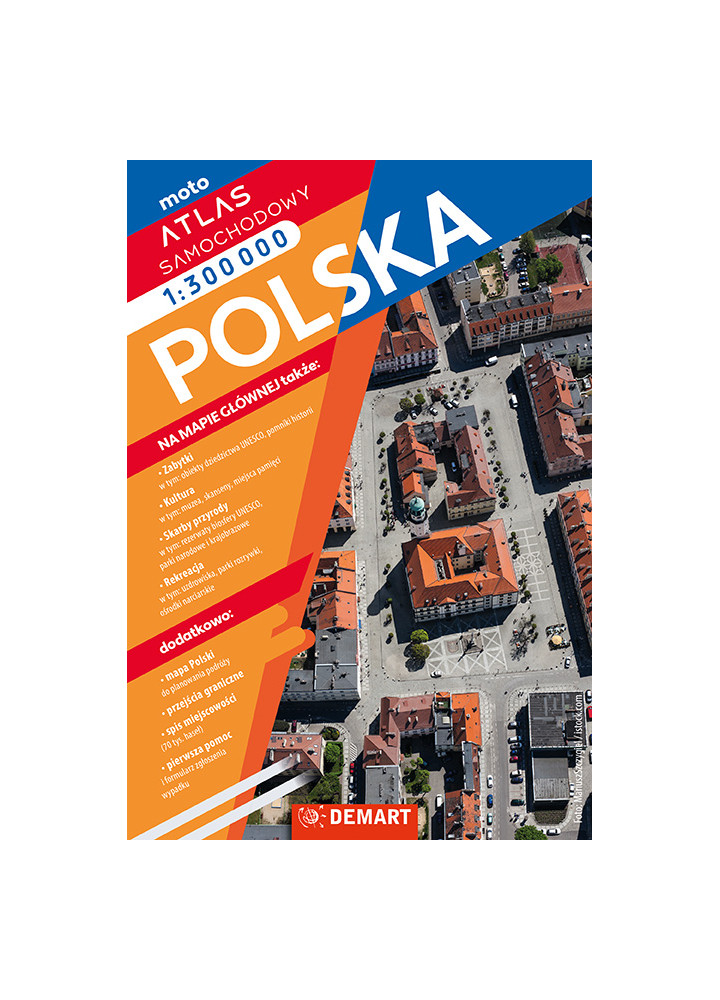 Atlas Samochodowy Polski 1:300tys.
