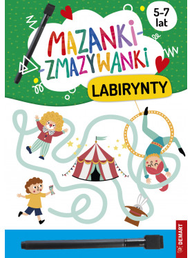 ZAPOWIEDŹ Mazanki-zmazywanki. Labirynty