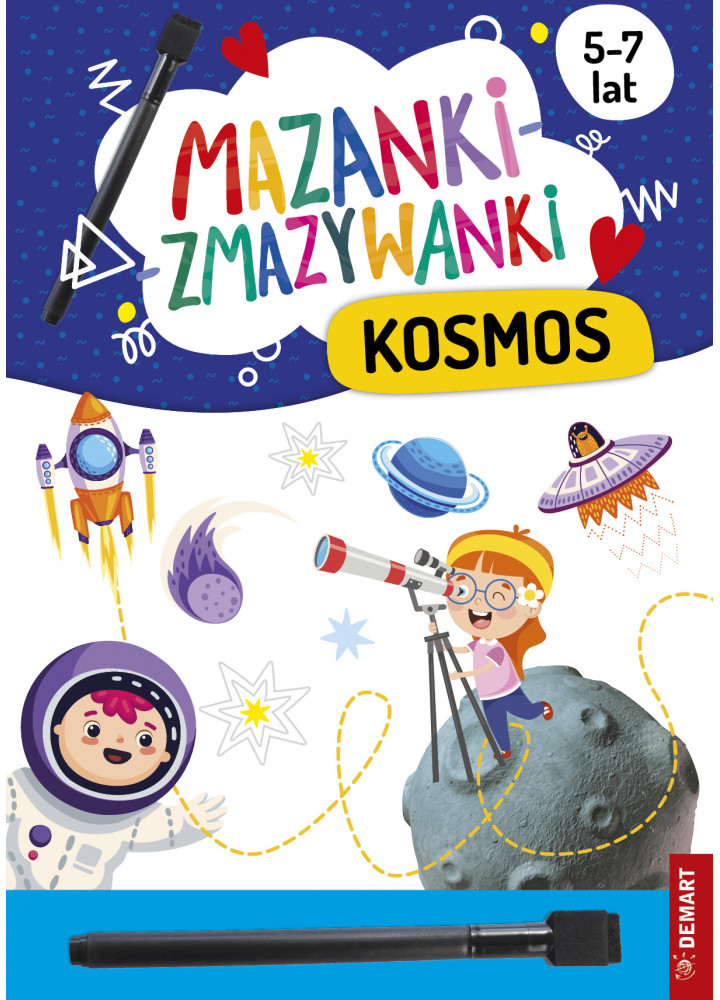 ZAPOWIEDŹ Mazanki-zmazywanki. Kosmos