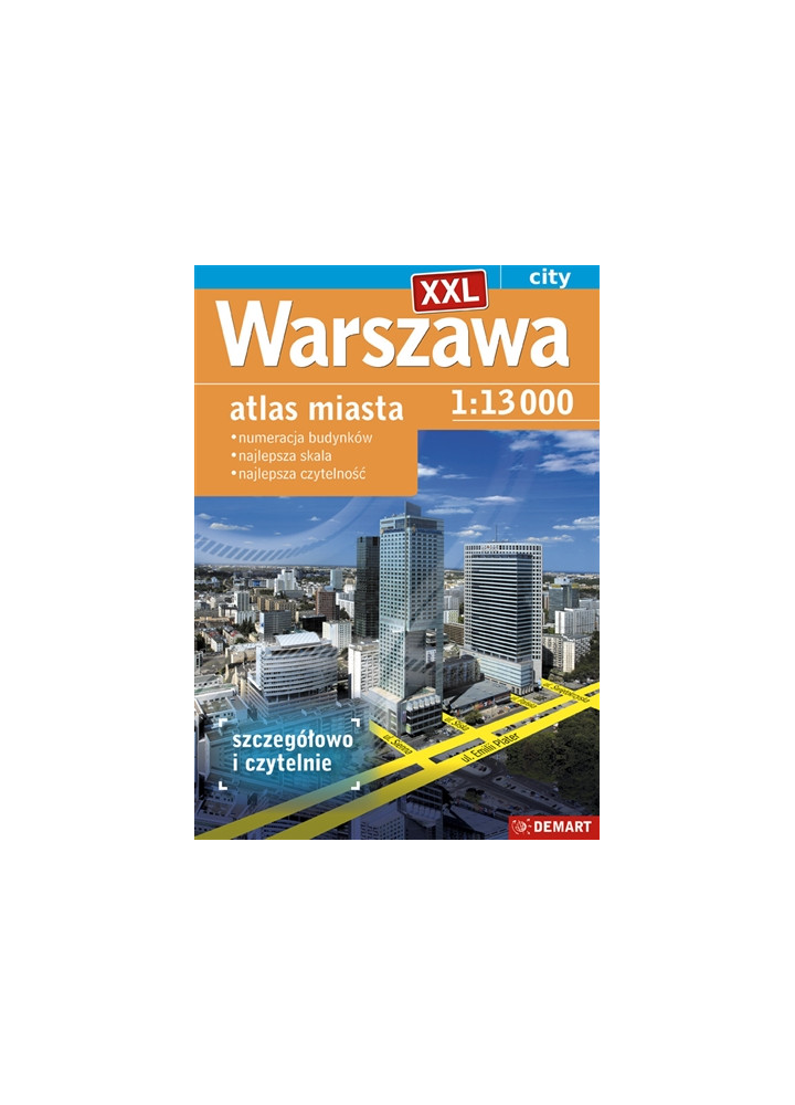 Warszawa XXL  - Atlas Miasta 2024/2025