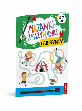 Mazanki-zmazywanki. Labirynty