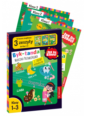 Teczka - Idę do szkoły. Byk-tanda i Zabawy Ortograficzne. Klasy 1-3