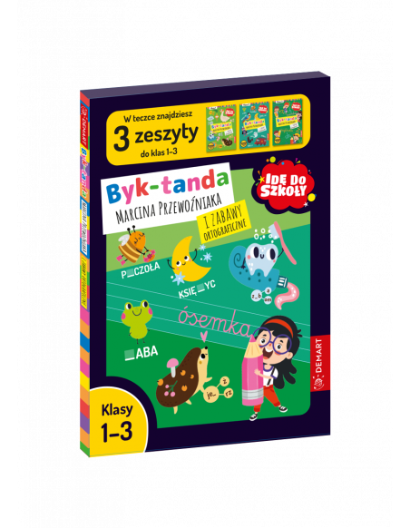 Teczka - Idę do szkoły. Byk-tanda i Zabawy Ortograficzne. Klasy 1-3