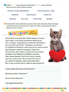 Teczka - Idę do szkoły. Byk-tanda i Zabawy Ortograficzne. Klasy 1-3
