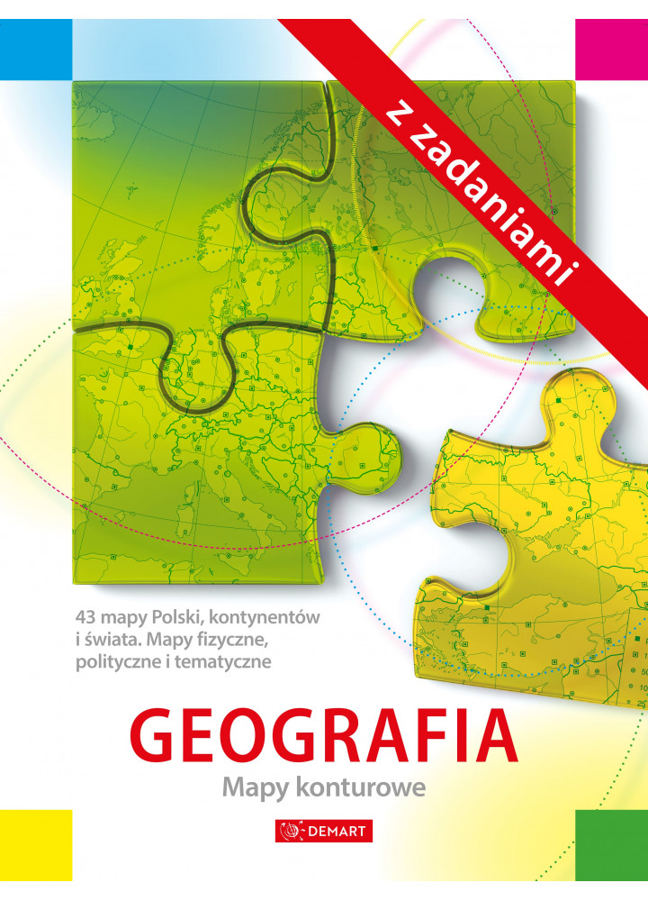 Geografia – Mapy Konturowe z zadaniami