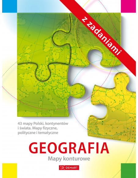 Geografia – Mapy Konturowe z zadaniami
