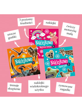 Naklejkowo Kids 3+ Magiczna kraina ZAPOWIEDŹ
