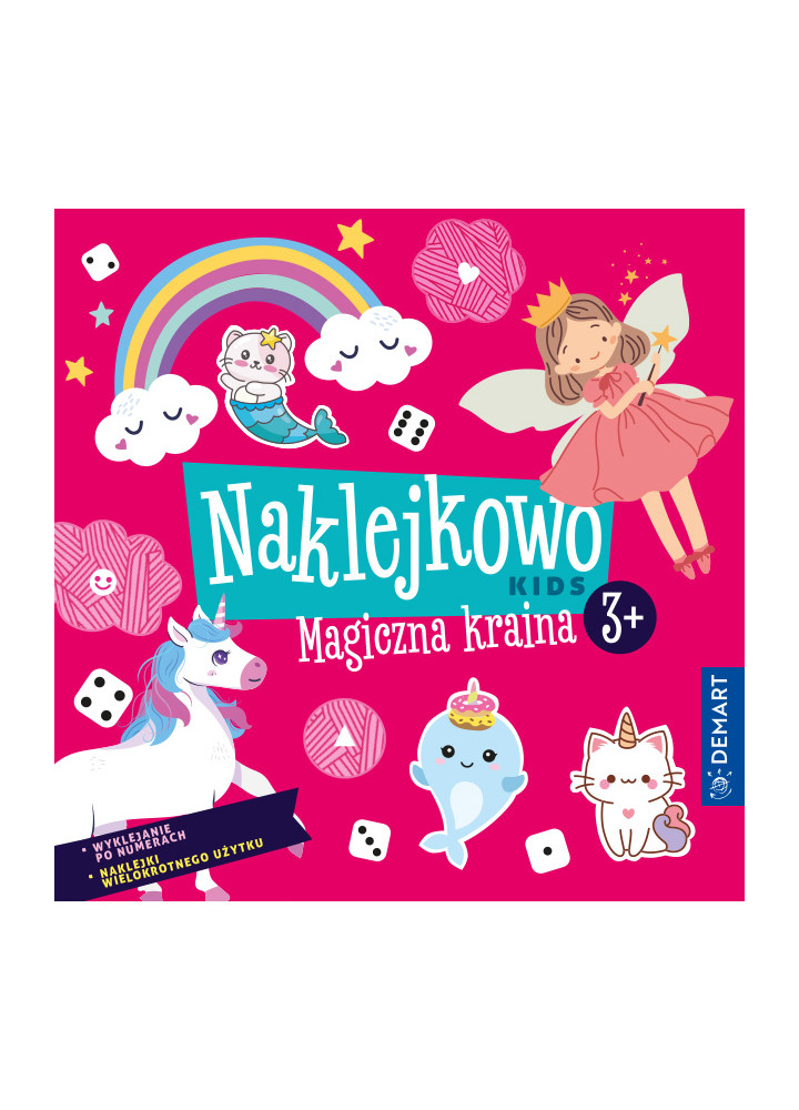 Naklejkowo Kids 3+ Magiczna kraina ZAPOWIEDŹ