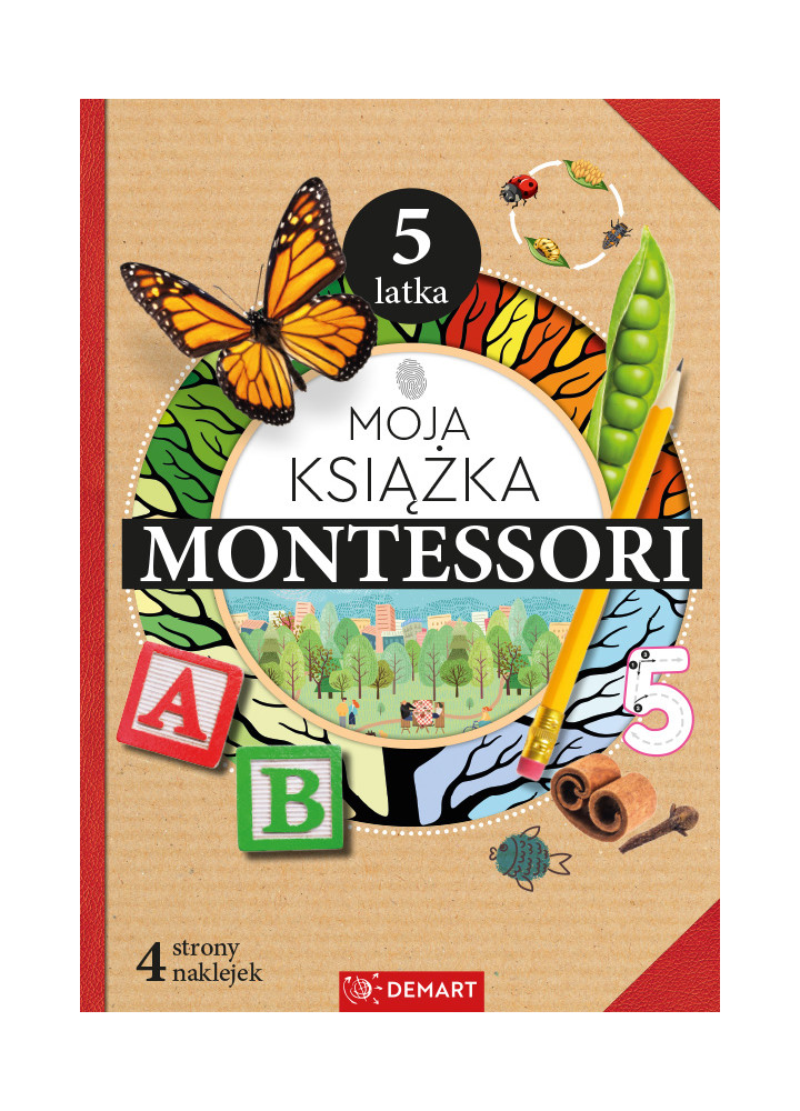 Moja książka Montessori 5-latka