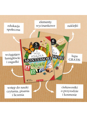 Moja książka Montessori 5-latka