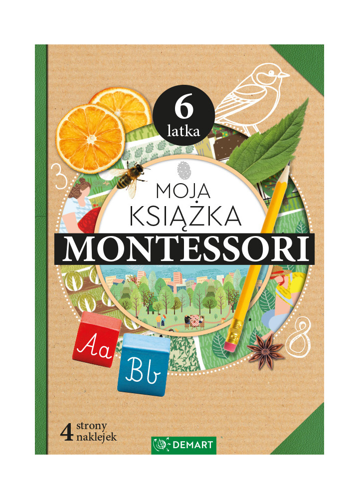 Moja książka Montessori 6-latka