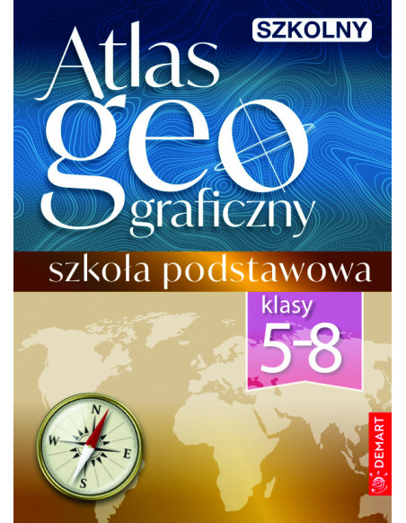 Szkolny atlas geograficzny 5-8 wyd. 2025!