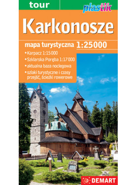 Karkonosze - Mapa Turystyczna 2025