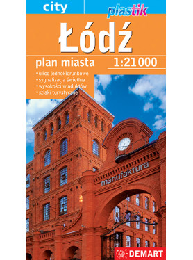 Łódź - Plan miasta 2025