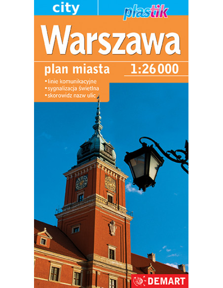 Warszawa - Plan miasta 2025