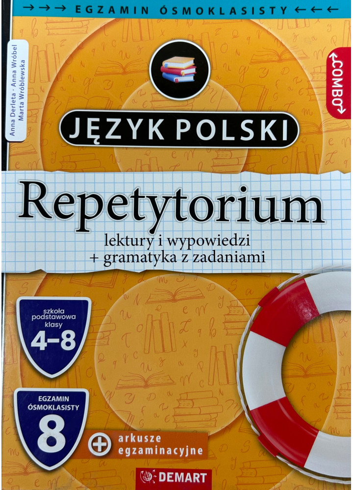 Język Polski. REPETYTORIUM. Egzamin ósmoklasisty. 2025