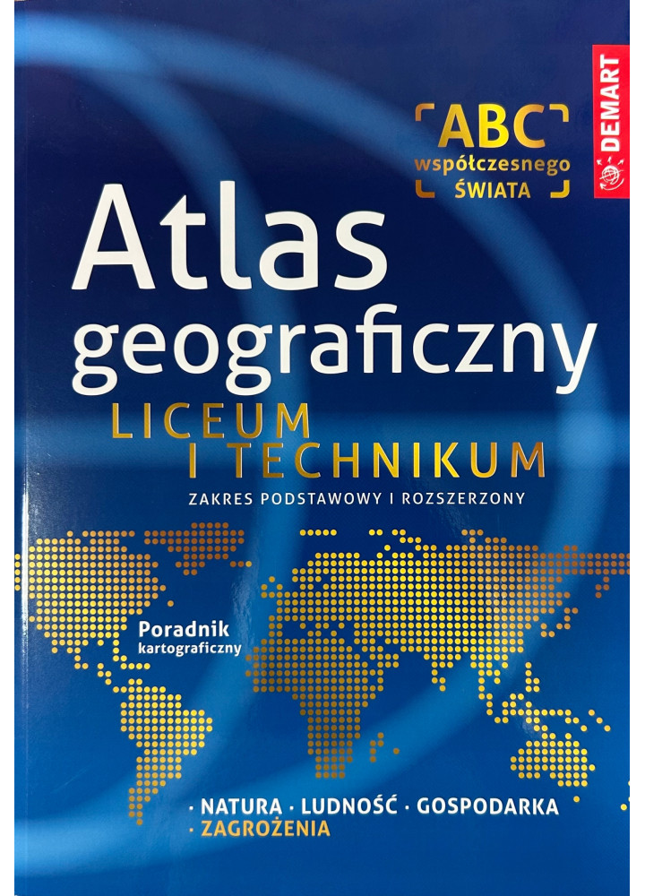 Atlas Geograficzny - Liceum i Technikum 2025