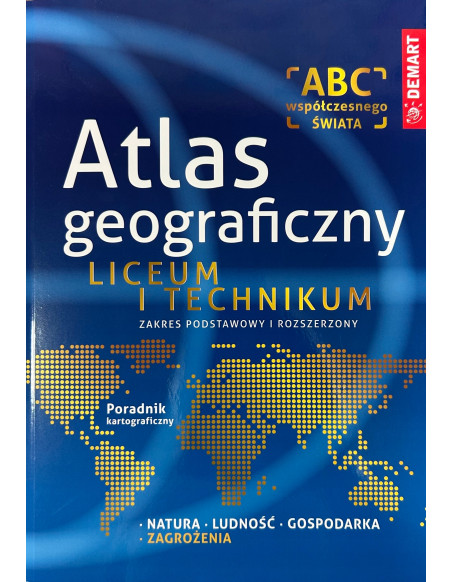 Atlas Geograficzny - Liceum i Technikum 2025