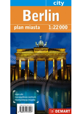 Berlin - Plan miasta