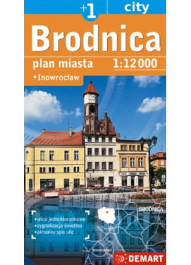 Brodnica/Inowrocław +1 - Plan miasta