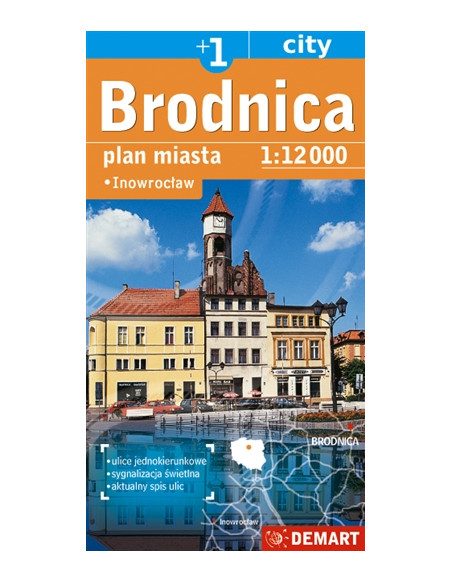 Brodnica/Inowrocław +1 - Plan miasta
