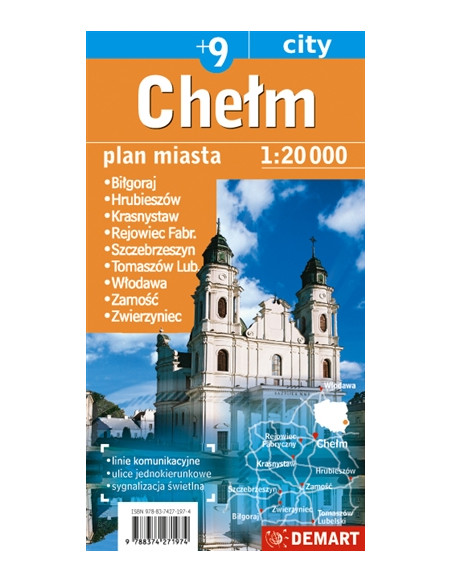 Chełm / Zamość +9 - Plan miasta