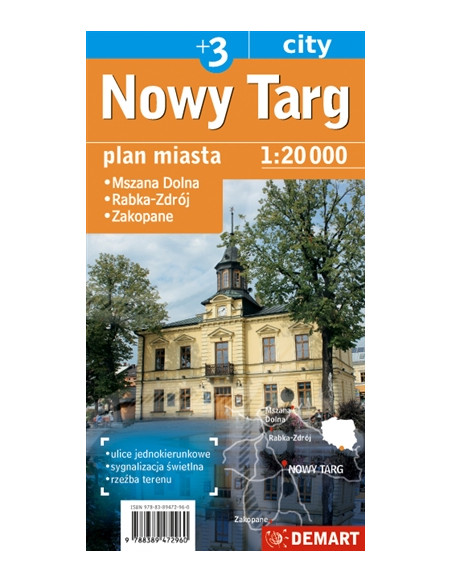 Nowy Targ / Zakopane +3 - Plan miasta