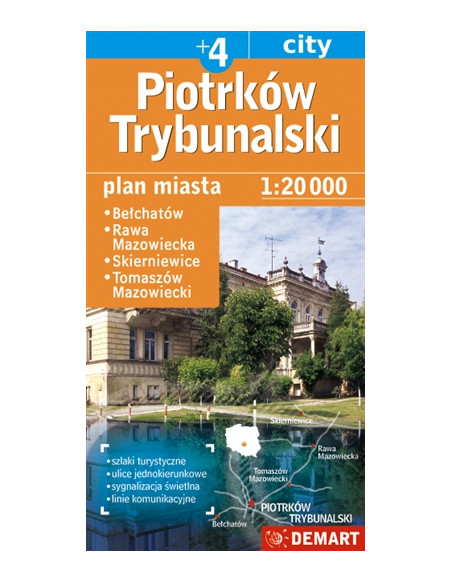 Piotrków Trybunalski / Skierniewice +4 - Plan miasta