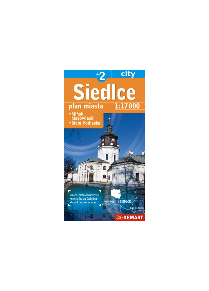 Siedlce +2 - Plan miasta