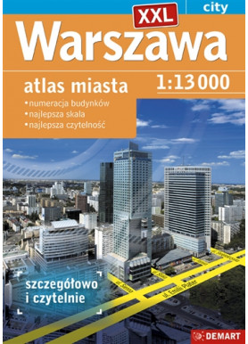 Warszawa XXL  - Atlas Miasta