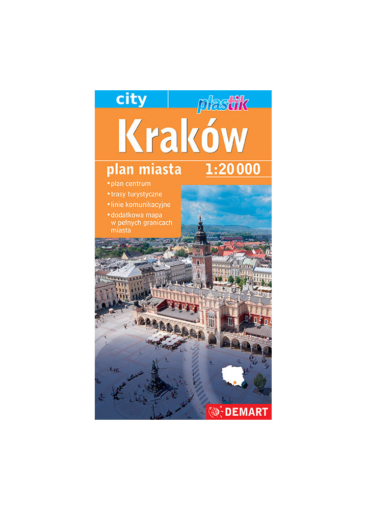 Kraków - plan miasta