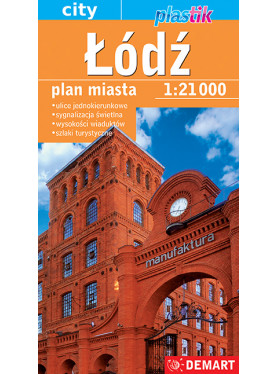 Łódź - Plan miasta