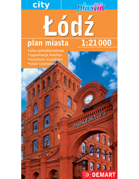 Łódź - Plan miasta