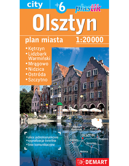 Olsztyn +6 - Plan miasta