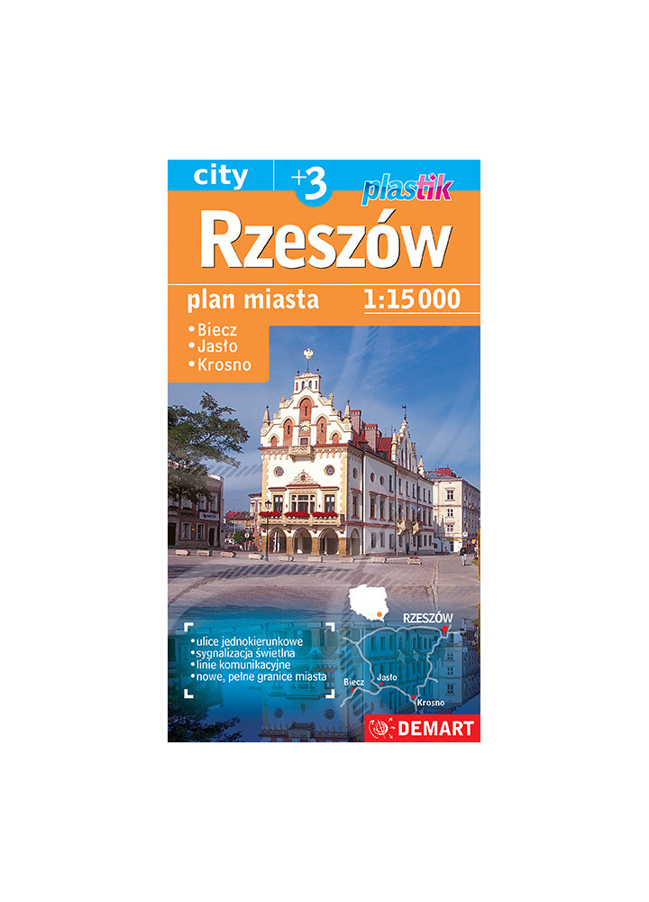 Rzeszów +3 - Plan miasta