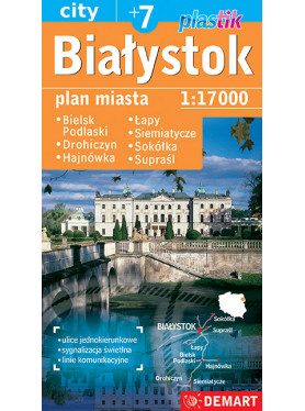 Białystok +7 - Plan miasta