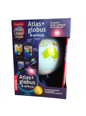 Globus + Geograficzny Atlas Świata + Aplikacja