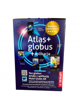 Globus + Geograficzny Atlas Świata + Aplikacja